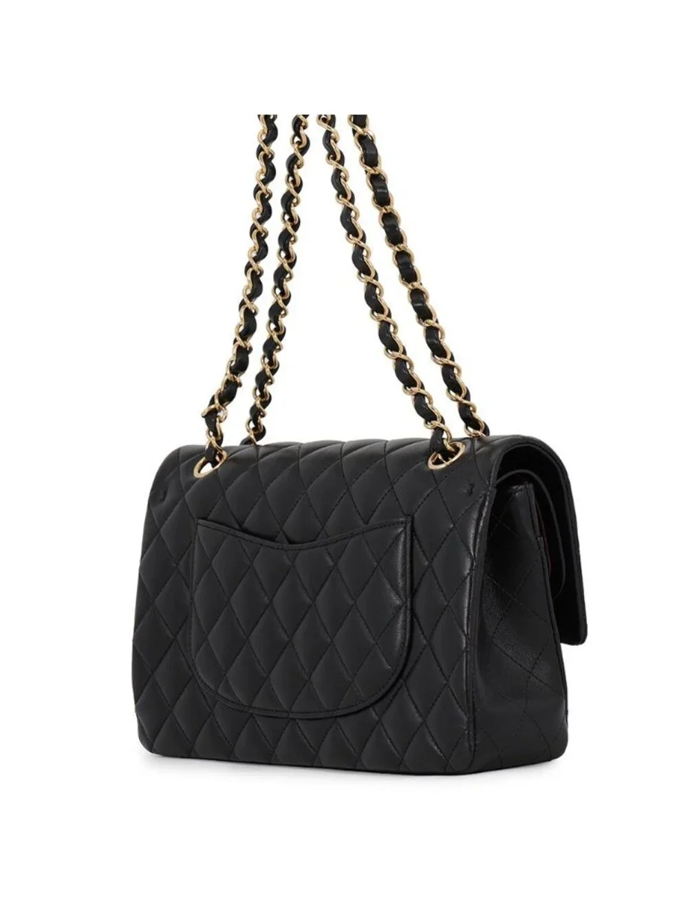 Chanel Chain Shoulder Bag Quilted 25 CC Logo Lambskin Double
